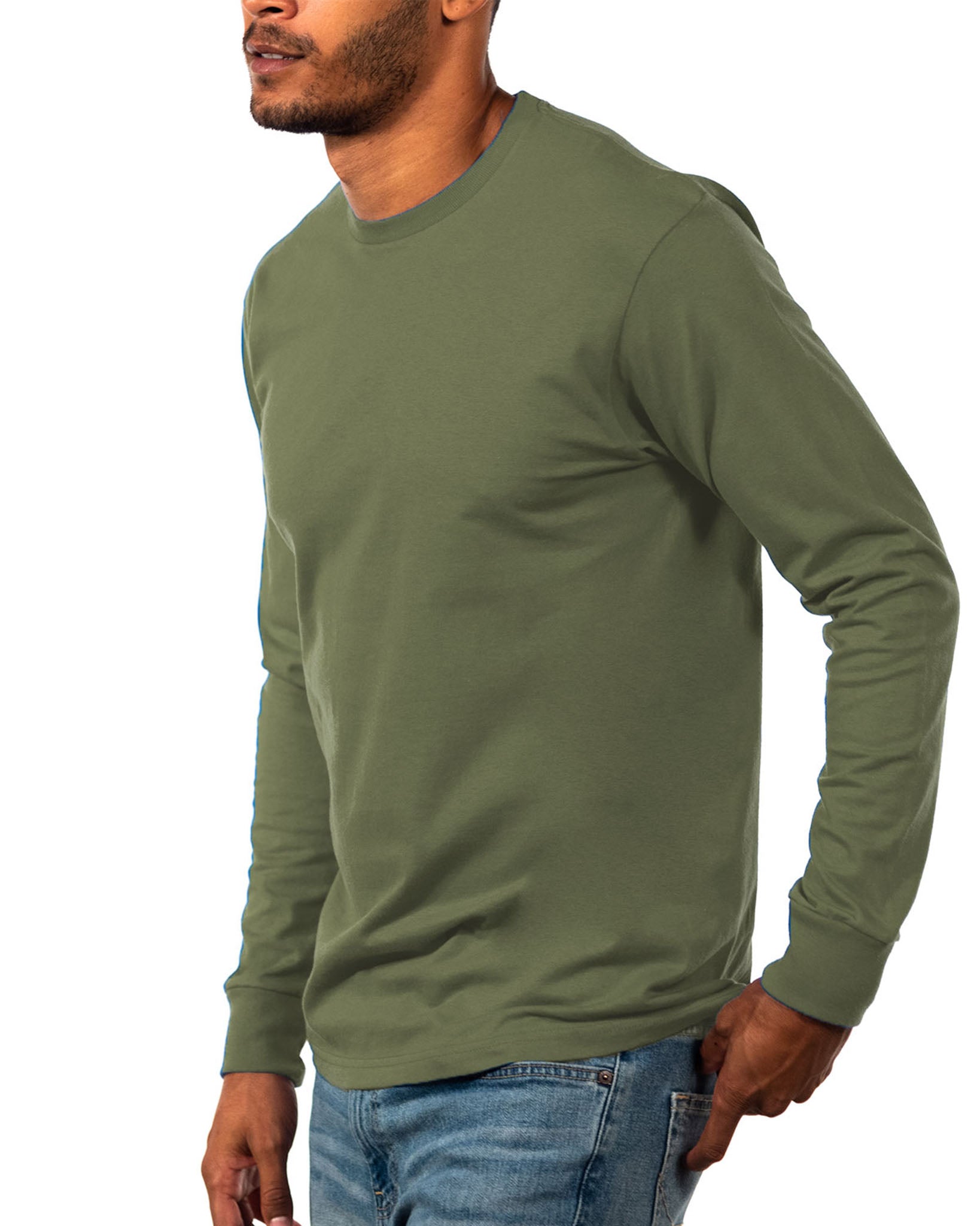Heavyweight Cotton Long Sleeve T-Shirt