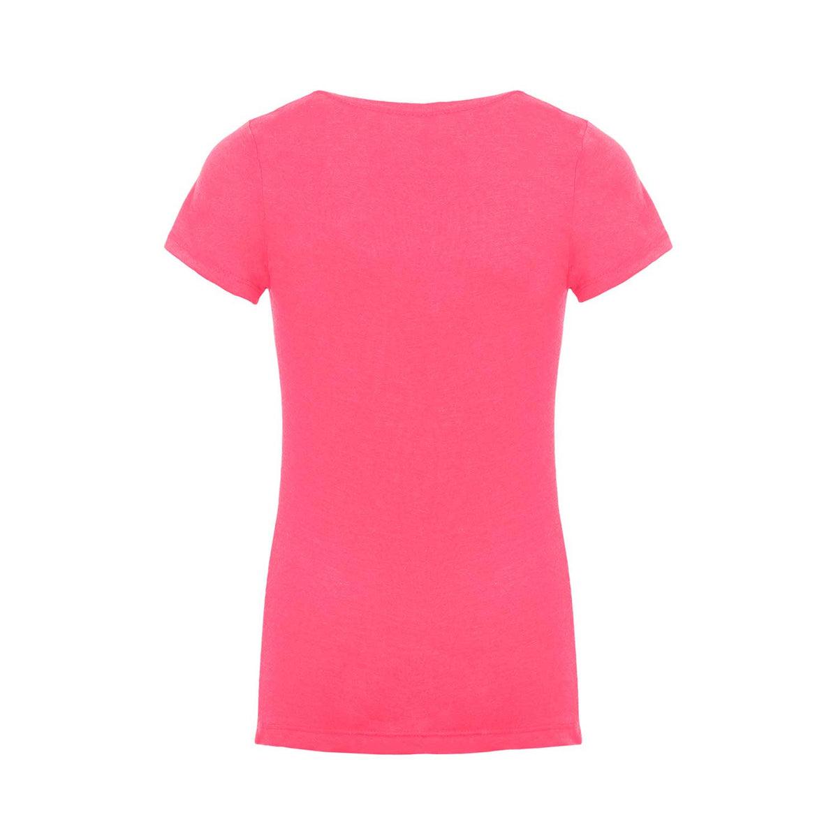 CVC Princess T-Shirt Raspberry 3712 Next Level Apparel Kids Sizes XS, S, M, L, XL Back View