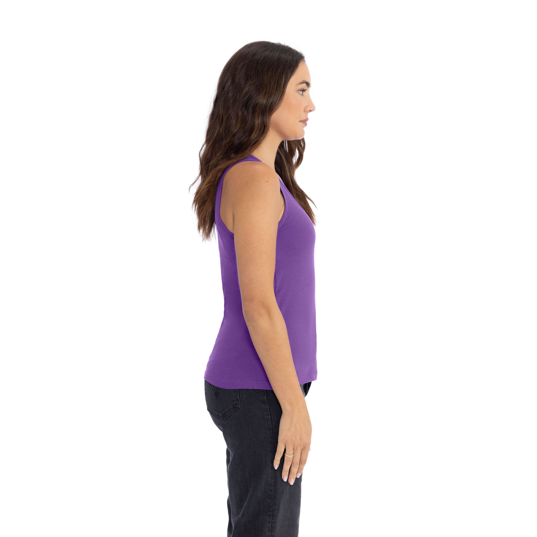100% Cotton Jersey Purple Rush