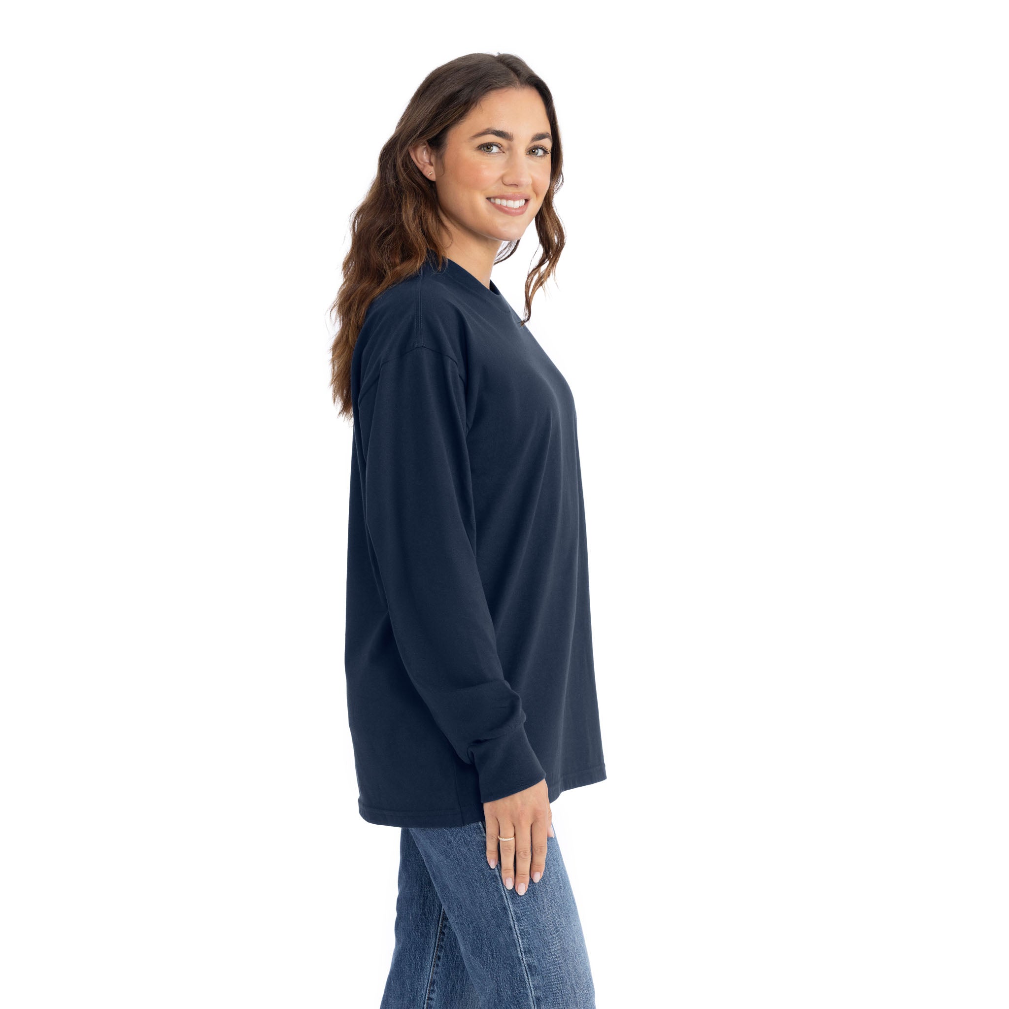Heavyweight Cotton Jersey Midnight Navy