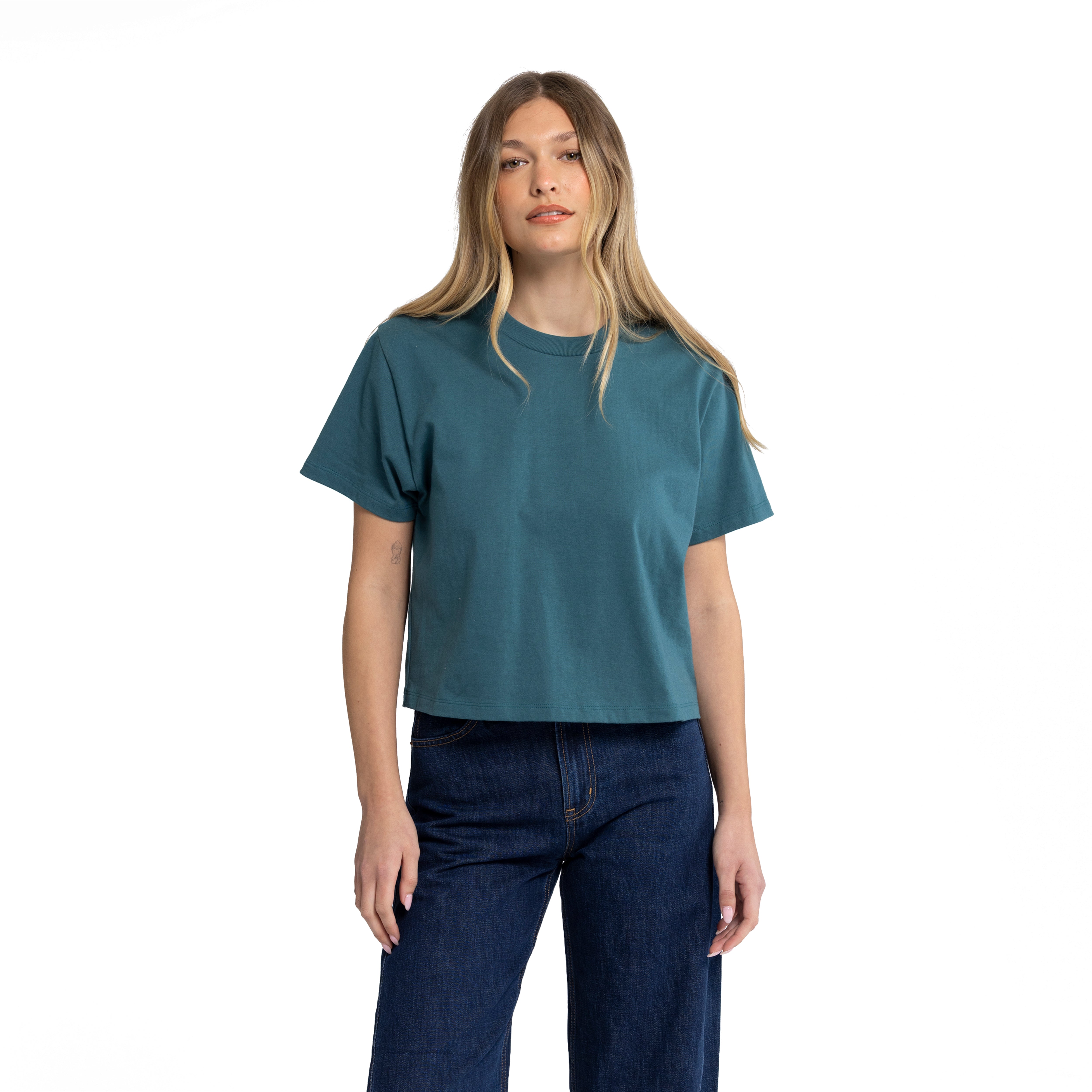 Women's Heavyweight High Waist Boxy T-Shirt