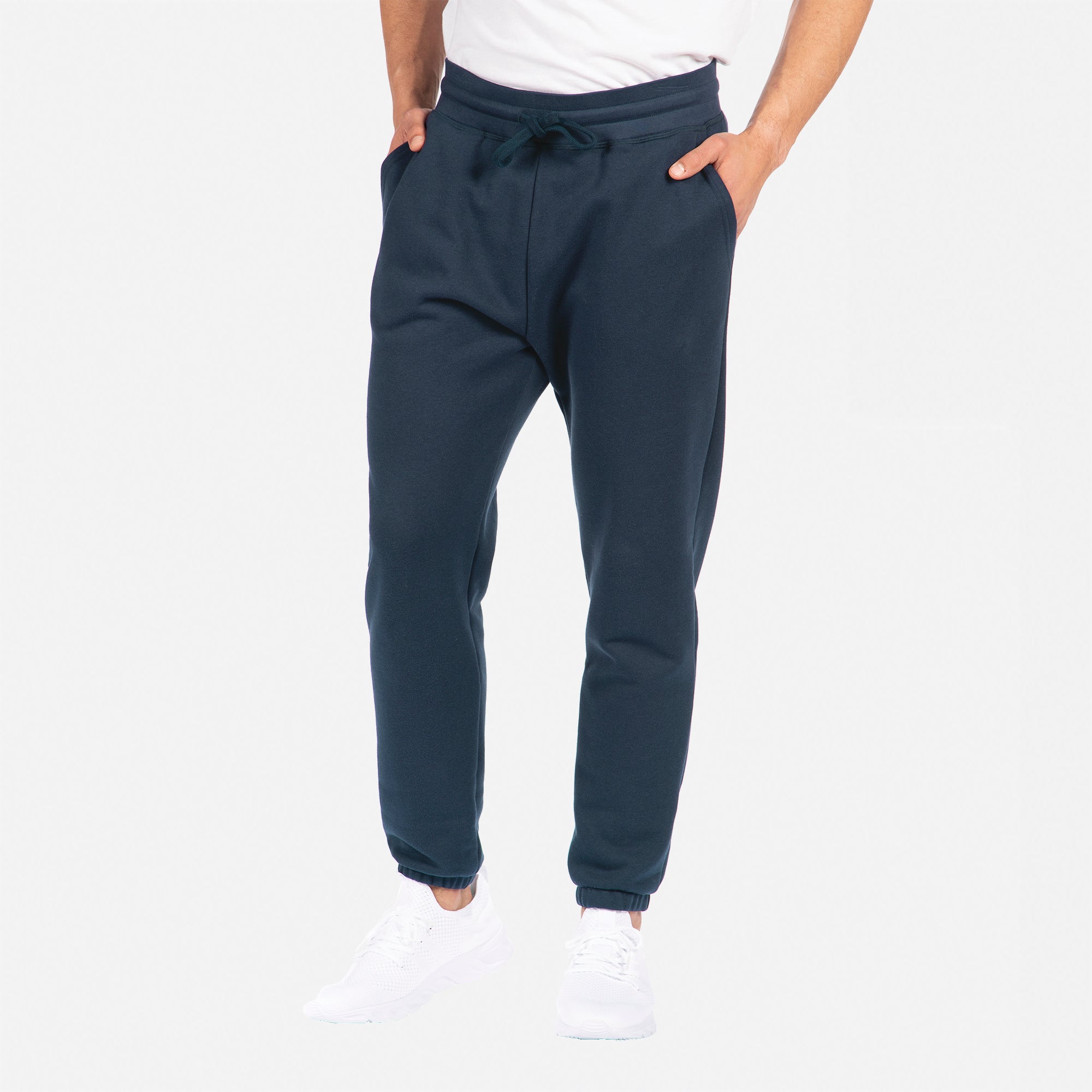 9803 Fleece Sweatpants Midnight Navy Next Level Apparel