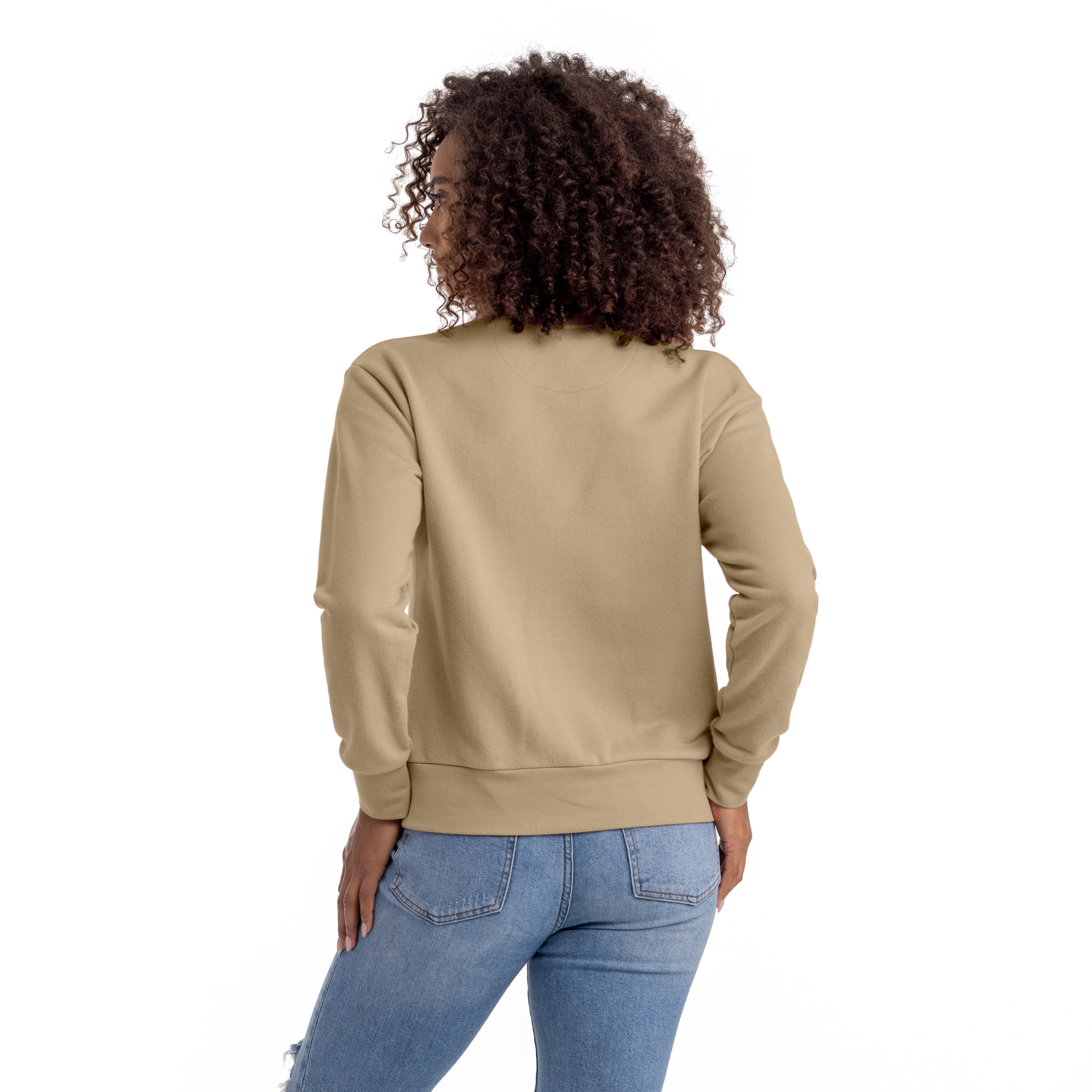 Women's Sueded French Terry Sweatshirt