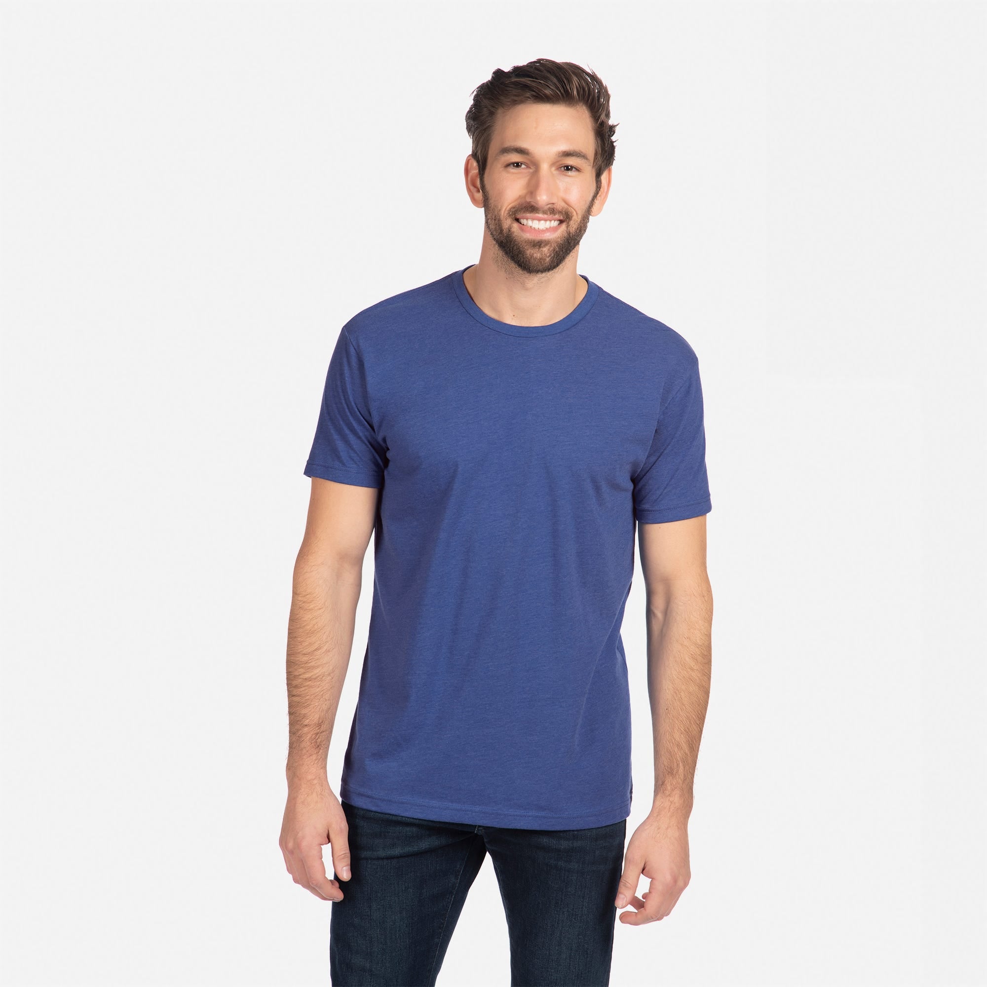 Next Level Ladies CVC T-Shirt - Royal, Size L, 60% Cotton 40% Polyester, Soft Jersey Blend