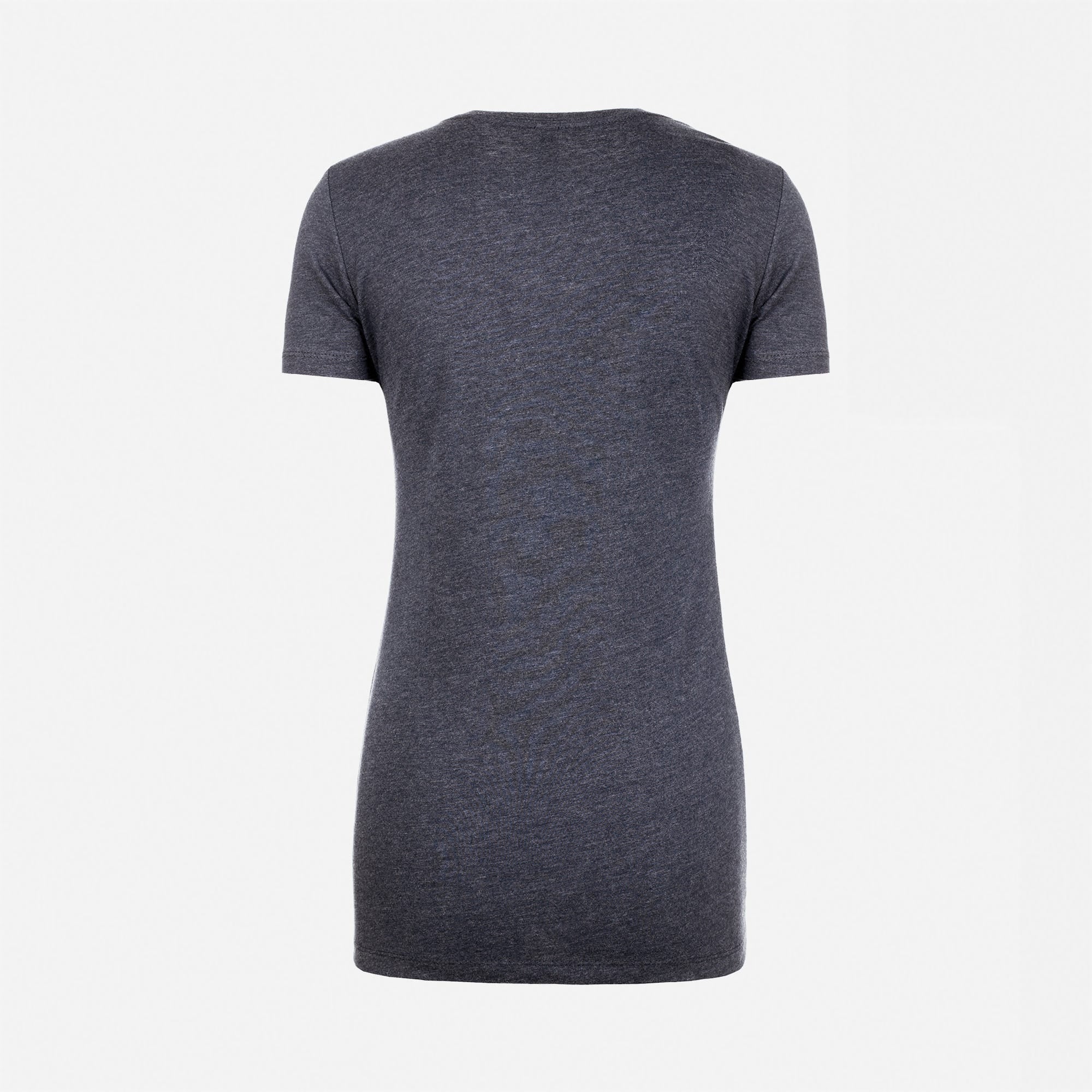 CVC T-Shirt Midnight Navy 6610 Next Level Apparel Women Sizes XS, S, M, L, XL, XXL,3XL Back View
