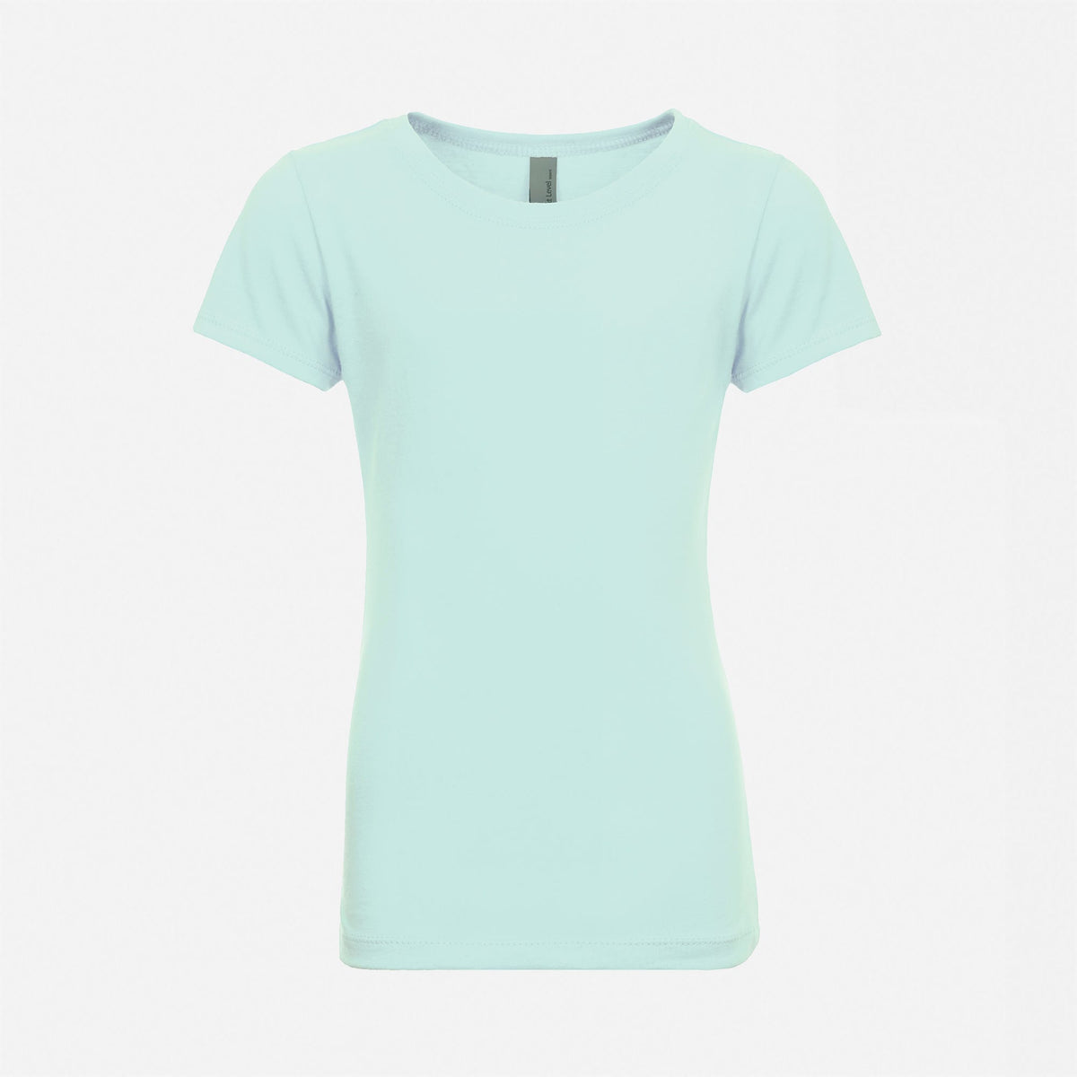 Cotton Princess T-Shirt Cancun 3710 Next Level Apparel Kids Self 3/8" Shoulder To Shoulder Binding