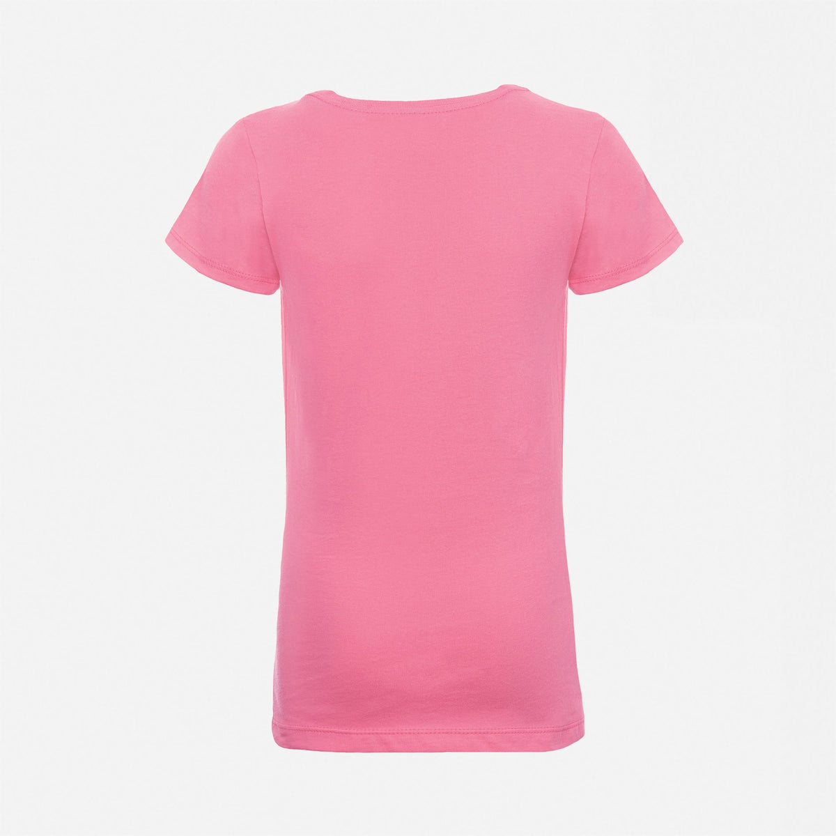 Cotton Princess T-Shirt Hot Pink 3710 Next Level Apparel Kid Sizes XS, S, M, L, XL Back View