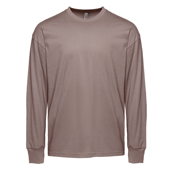 Introducing our Heavyweight Long Sleeve Ringspun Cotton T-Shirt: crafted for durability and comfort. Made from premium ringspun cotton, it offers unmatched softness. Versatile and timeless, it's an essential addition to any wardrobe.