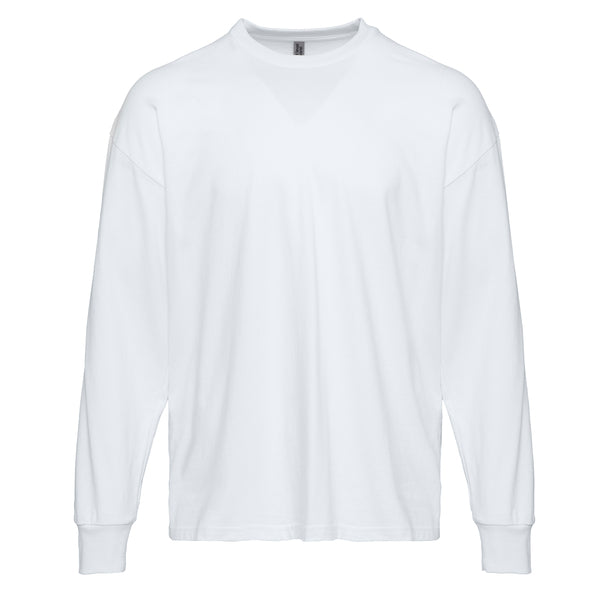 Introducing our Heavyweight Long Sleeve Ringspun Cotton T-Shirt: crafted for durability and comfort. Made from premium ringspun cotton, it offers unmatched softness. Versatile and timeless, it's an essential addition to any wardrobe.