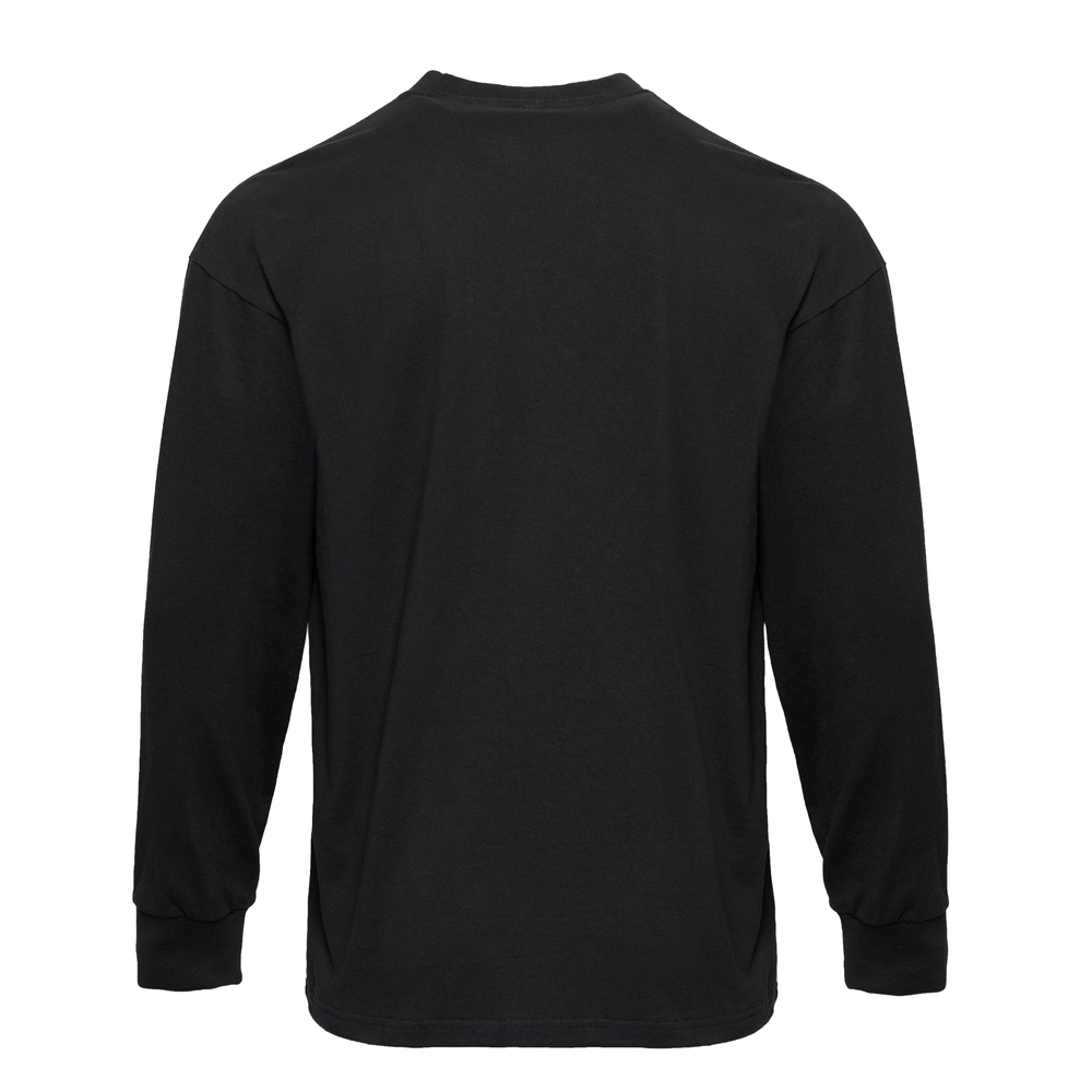 Introducing our Heavyweight Long Sleeve Ringspun Cotton T-Shirt: crafted for durability and comfort. Made from premium ringspun cotton, it offers unmatched softness. Versatile and timeless, it's an essential addition to any wardrobe.