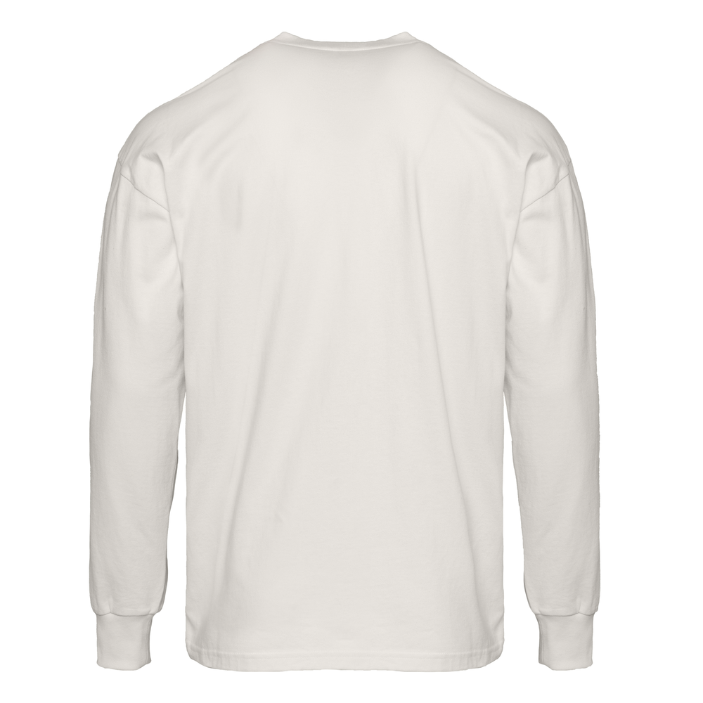 Introducing our Heavyweight Long Sleeve Ringspun Cotton T-Shirt: crafted for durability and comfort. Made from premium ringspun cotton, it offers unmatched softness. Versatile and timeless, it's an essential addition to any wardrobe.