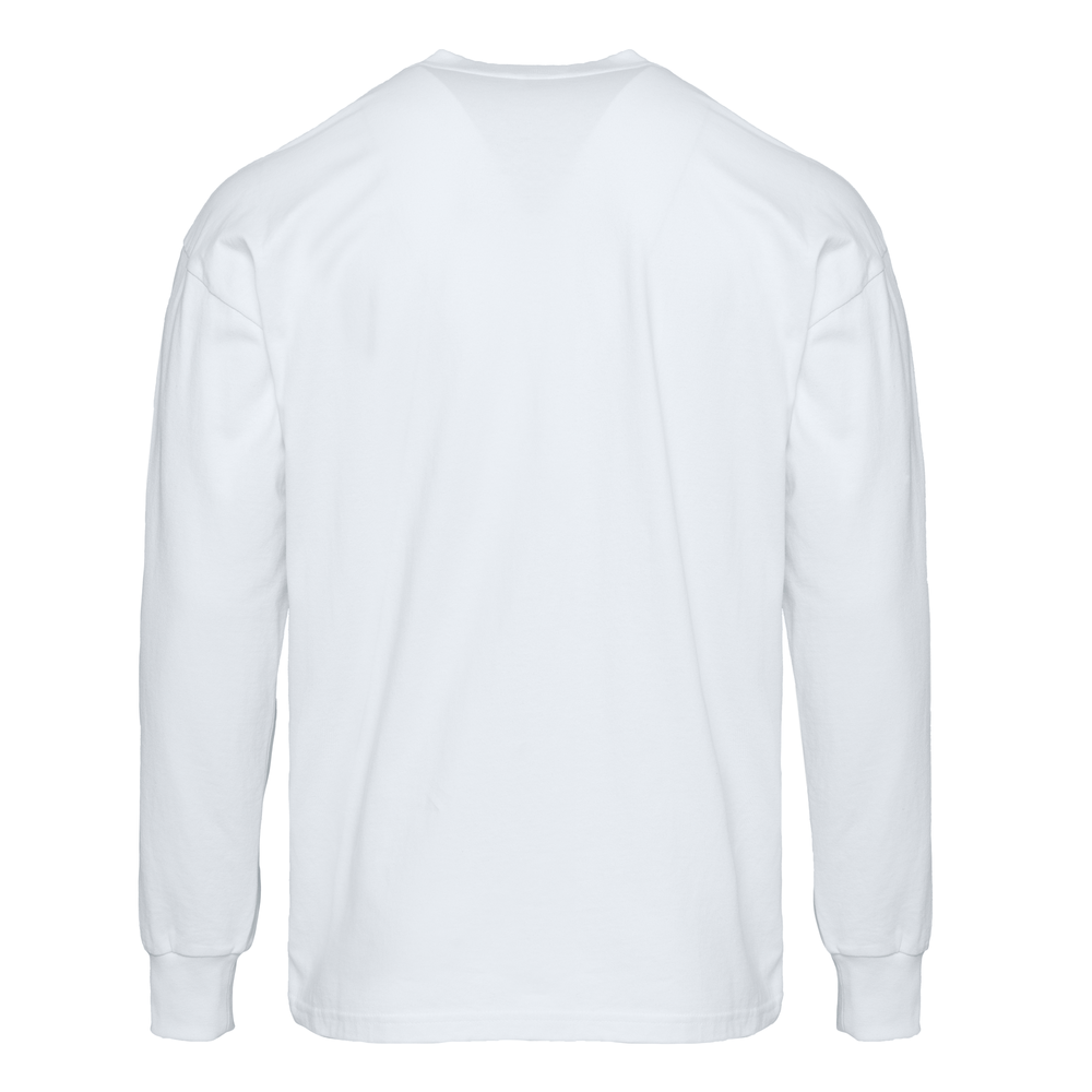Introducing our Heavyweight Long Sleeve Ringspun Cotton T-Shirt: crafted for durability and comfort. Made from premium ringspun cotton, it offers unmatched softness. Versatile and timeless, it's an essential addition to any wardrobe.