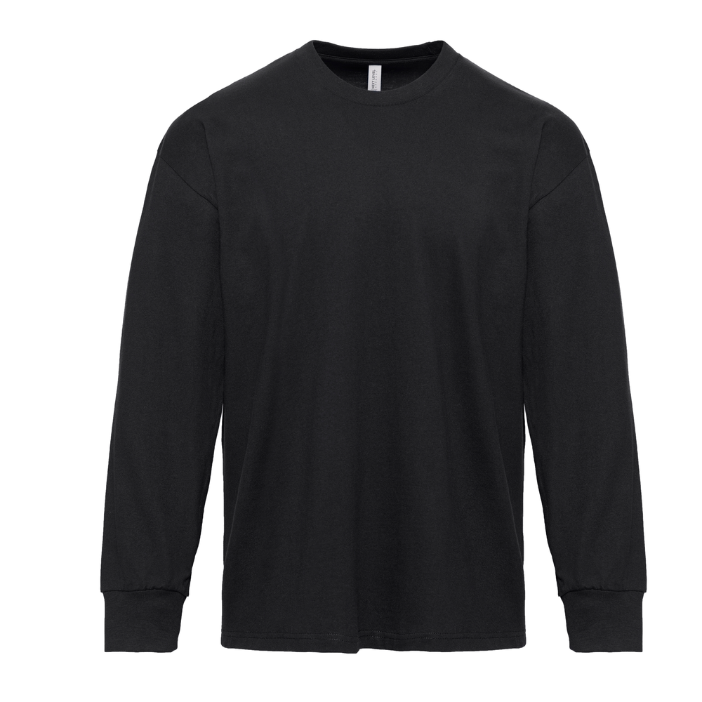 Introducing our Heavyweight Long Sleeve Ringspun Cotton T-Shirt: crafted for durability and comfort. Made from premium ringspun cotton, it offers unmatched softness. Versatile and timeless, it's an essential addition to any wardrobe.