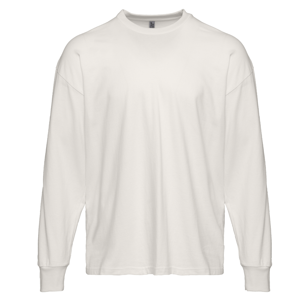 Introducing our Heavyweight Long Sleeve Ringspun Cotton T-Shirt: crafted for durability and comfort. Made from premium ringspun cotton, it offers unmatched softness. Versatile and timeless, it's an essential addition to any wardrobe.