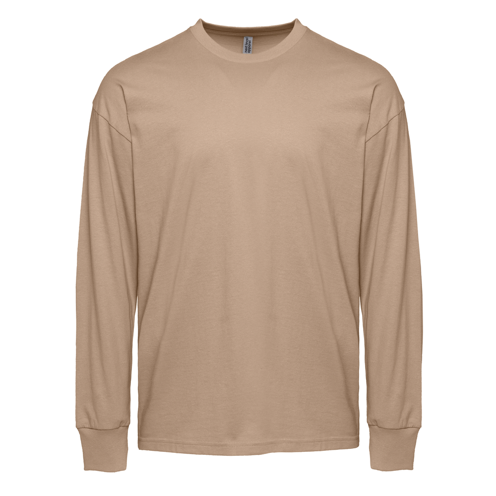 Introducing our Heavyweight Long Sleeve Ringspun Cotton T-Shirt: crafted for durability and comfort. Made from premium ringspun cotton, it offers unmatched softness. Versatile and timeless, it's an essential addition to any wardrobe.