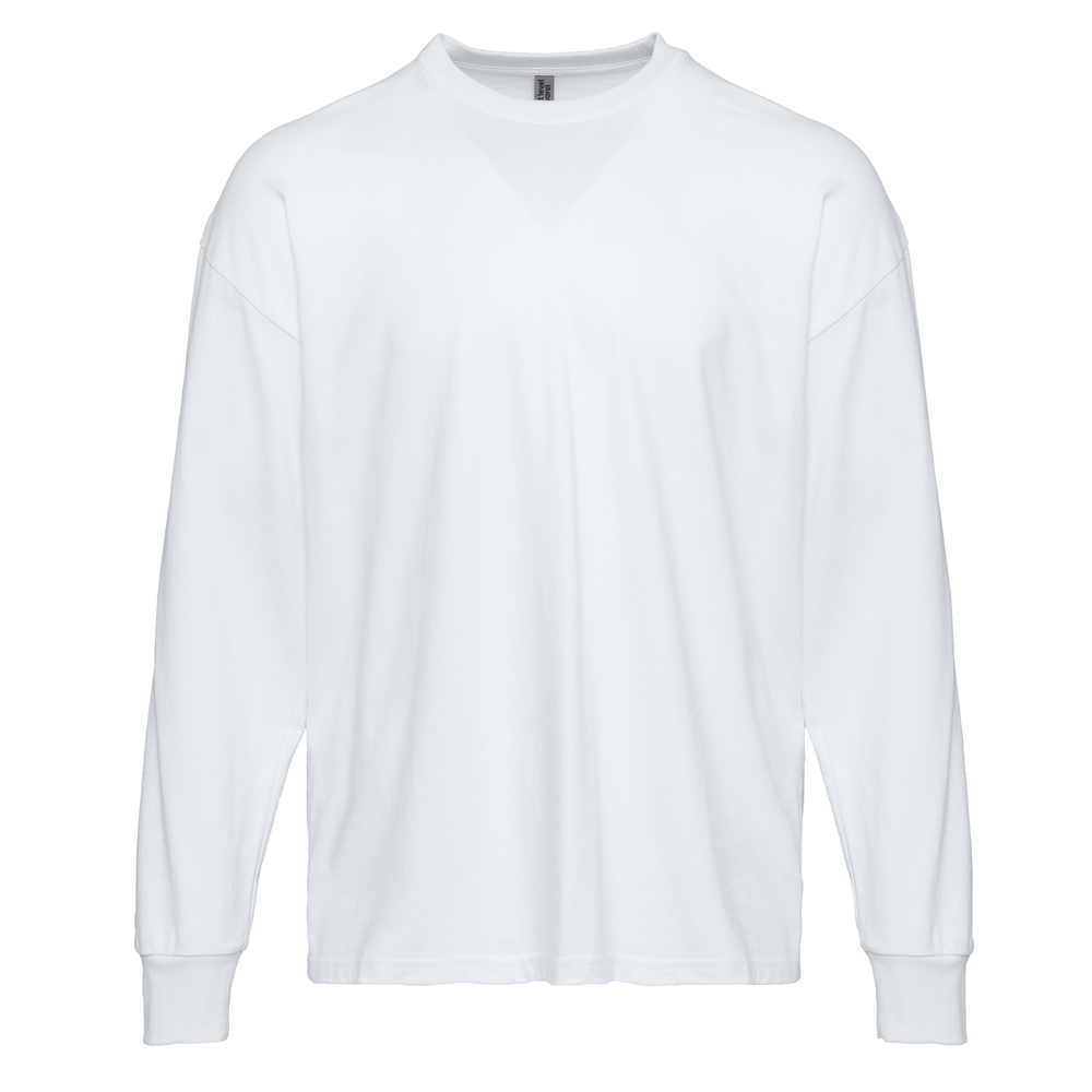 Introducing our Heavyweight Long Sleeve Ringspun Cotton T-Shirt: crafted for durability and comfort. Made from premium ringspun cotton, it offers unmatched softness. Versatile and timeless, it's an essential addition to any wardrobe.