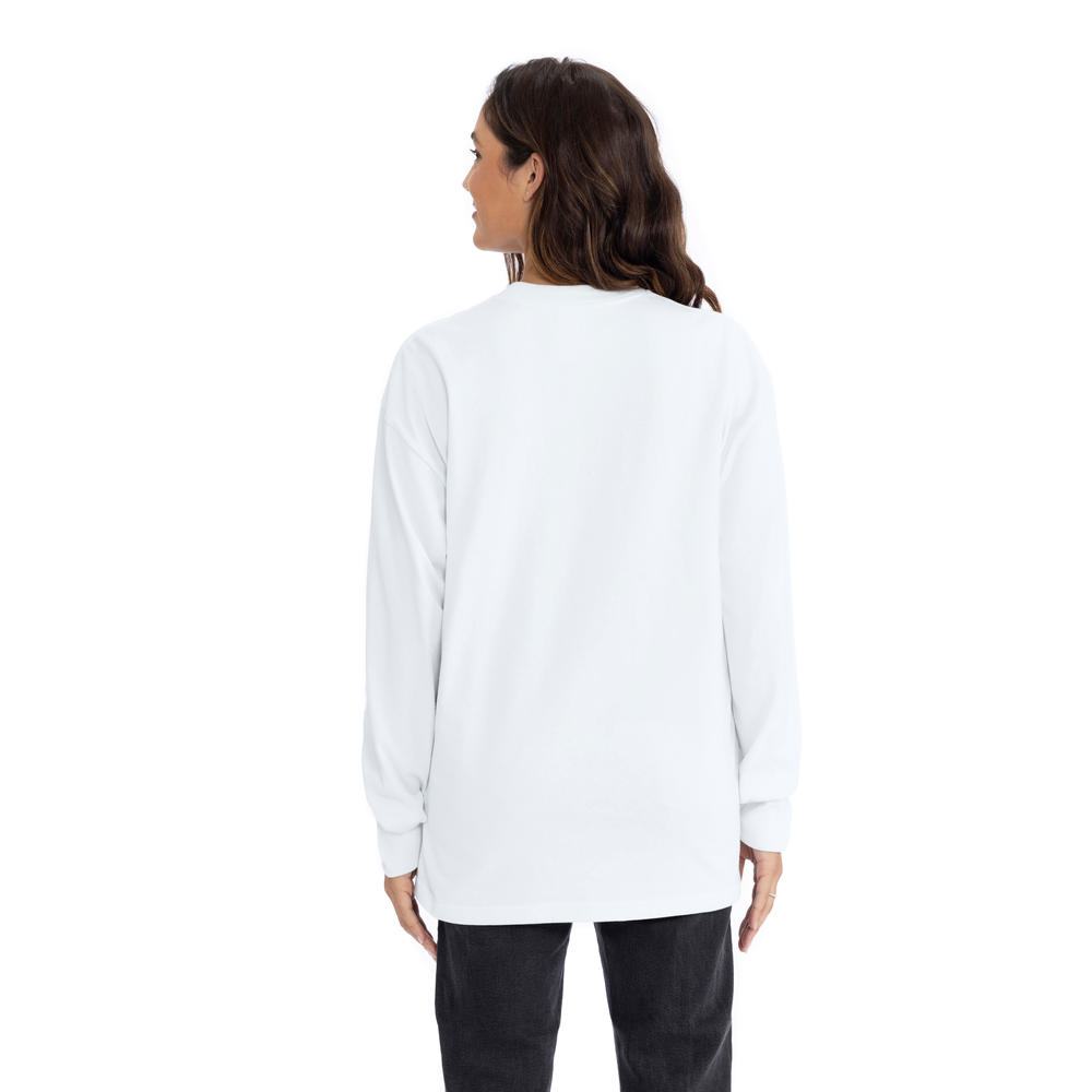 Introducing our Heavyweight Long Sleeve Ringspun Cotton T-Shirt: crafted for durability and comfort. Made from premium ringspun cotton, it offers unmatched softness. Versatile and timeless, it's an essential addition to any wardrobe.