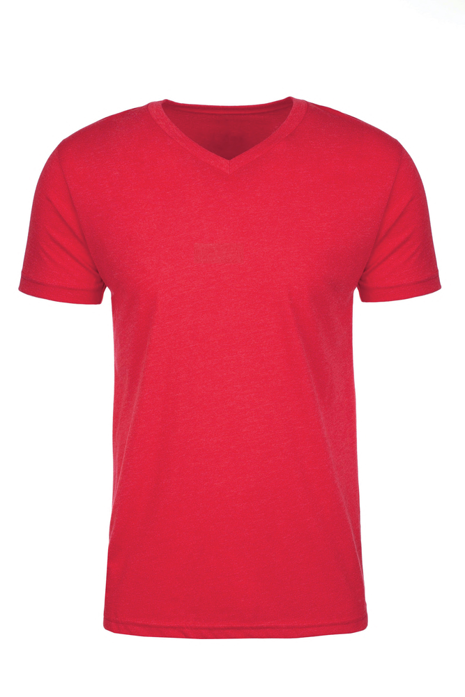 Designed for the person who wants a slight variation of a classic T-shirt..our Unisex CVC V-Neck T-shirt offers comfort, premium quality, fit and durability. The consistent heathered CVC fabric provides durability that can take on screen printing and heat transfer equally well. Premium features loaded with value: side seams, 1x1 Baby Ribbed set-in V-Neck, side seams for best fit and shape retention, finished sleeves and straight bottom hem.