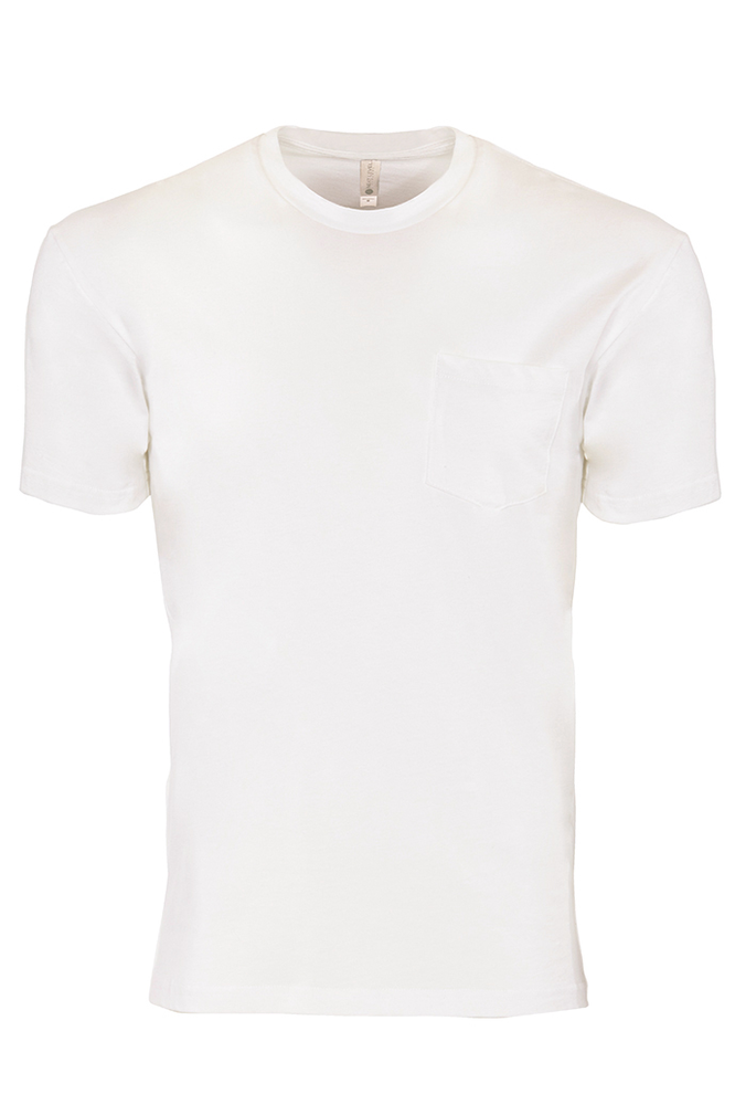 Our Unisex Cotton Pocket Crew T-shirt gets an A+ in premium details with its left chest pocket and 1x1 Baby Ribbed neck and hemmed sleeve. Made from premium 100% combed ring-spun cotton, this tee is ranks high in shape retention and easy printability.