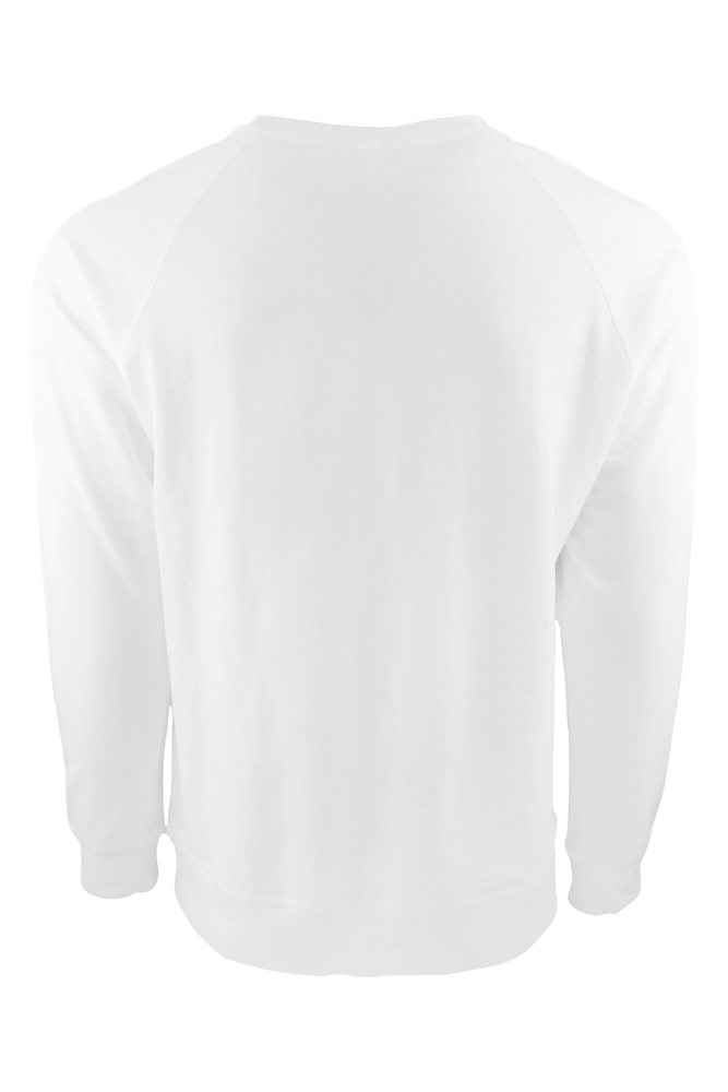 Our Unisex Laguna Raglan Sweatshirt is a midweight ultra-soft pullover fleece crew with a French Terry backing. Keeping it cool and casual, this laid-back versatile piece is inspired by the surf and skate culture and part of our Beach Fleece Collection. It's premium style details include 1x1 Baby Ribbed set-in crew neck with front cover stitching and V-topstitch detail and raglan long sleeves with 1x1 Baby Ribbed cuffs and waistband.
