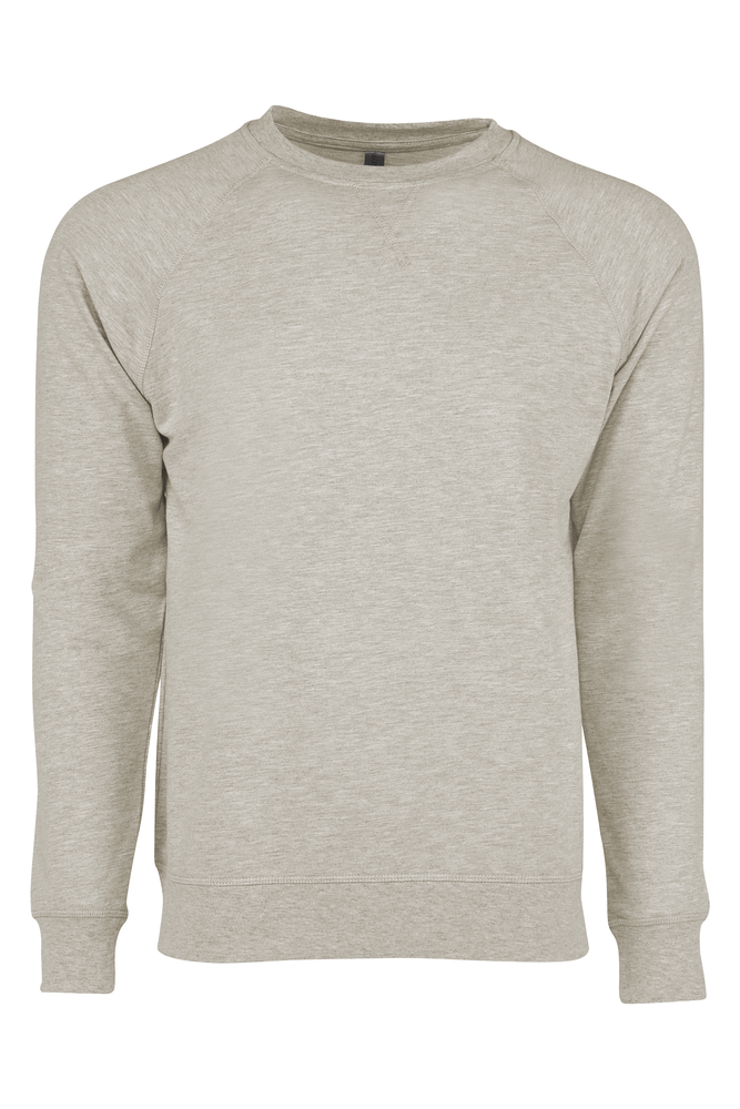 Our Unisex Laguna Raglan Sweatshirt is a midweight ultra-soft pullover fleece crew with a French Terry backing. Keeping it cool and casual, this laid-back versatile piece is inspired by the surf and skate culture and part of our Beach Fleece Collection. It's premium style details include 1x1 Baby Ribbed set-in crew neck with front cover stitching and V-topstitch detail and raglan long sleeves with 1x1 Baby Ribbed cuffs and waistband.