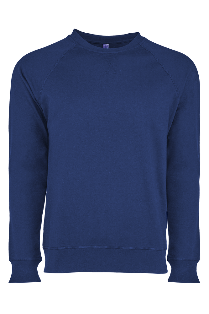 Our Unisex Laguna Raglan Sweatshirt is a midweight ultra-soft pullover fleece crew with a French Terry backing. Keeping it cool and casual, this laid-back versatile piece is inspired by the surf and skate culture and part of our Beach Fleece Collection. It's premium style details include 1x1 Baby Ribbed set-in crew neck with front cover stitching and V-topstitch detail and raglan long sleeves with 1x1 Baby Ribbed cuffs and waistband.