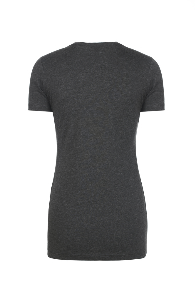 Our Women's CVC T-shirt is tailored specifically for her with a form-fitting feminine shape in premium CVC fabric that offers comfort and durability. The consistent heathered CVC fabric provides durability that can take on screen printing and heat transfer equally well. Premium features loaded with value: side seams, 1x1 Baby Ribbed set-in crew neck, side seams for best fit and shape retention, finished sleeves and straight bottom hem.