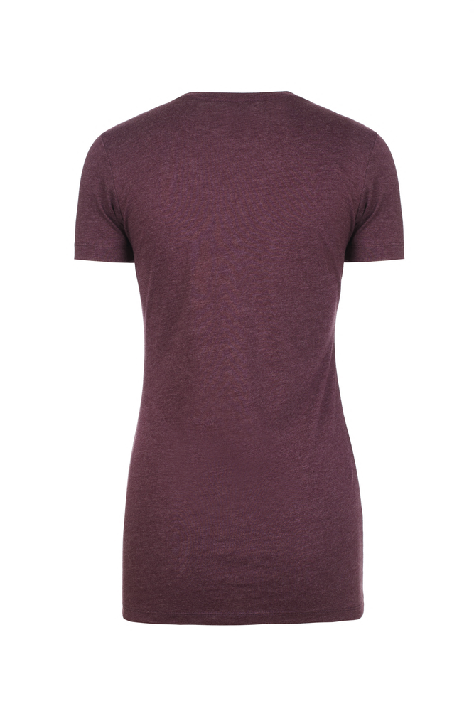 Our Women's CVC T-shirt is tailored specifically for her with a form-fitting feminine shape in premium CVC fabric that offers comfort and durability. The consistent heathered CVC fabric provides durability that can take on screen printing and heat transfer equally well. Premium features loaded with value: side seams, 1x1 Baby Ribbed set-in crew neck, side seams for best fit and shape retention, finished sleeves and straight bottom hem.