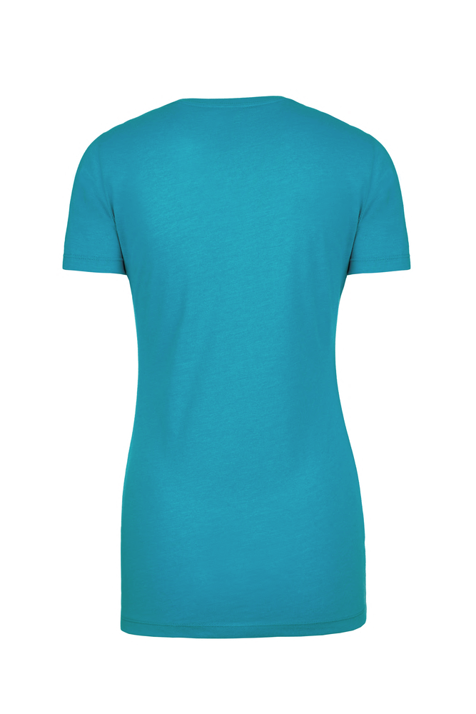 Our Women's CVC T-shirt is tailored specifically for her with a form-fitting feminine shape in premium CVC fabric that offers comfort and durability. The consistent heathered CVC fabric provides durability that can take on screen printing and heat transfer equally well. Premium features loaded with value: side seams, 1x1 Baby Ribbed set-in crew neck, side seams for best fit and shape retention, finished sleeves and straight bottom hem.