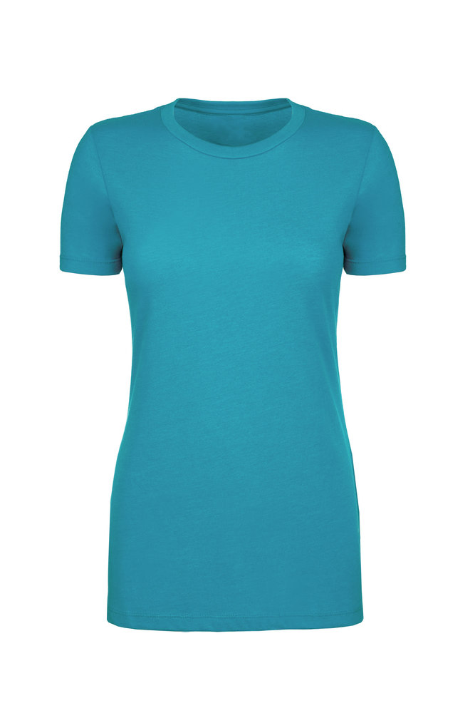 Our Women's CVC T-shirt is tailored specifically for her with a form-fitting feminine shape in premium CVC fabric that offers comfort and durability. The consistent heathered CVC fabric provides durability that can take on screen printing and heat transfer equally well. Premium features loaded with value: side seams, 1x1 Baby Ribbed set-in crew neck, side seams for best fit and shape retention, finished sleeves and straight bottom hem.