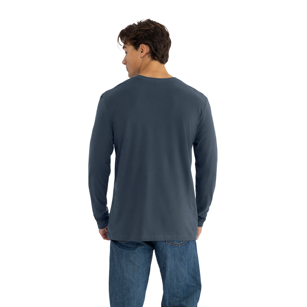 Made from our soft, premium 100% combed ring-spun cotton. It's lightweight for great mobility. Get a classic everyday look with elevated comfort.