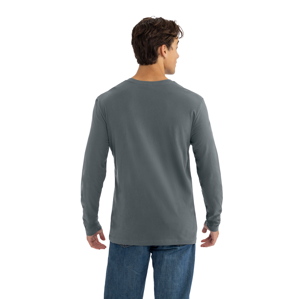 Made from our soft, premium 100% combed ring-spun cotton. It's lightweight for great mobility. Get a classic everyday look with elevated comfort.