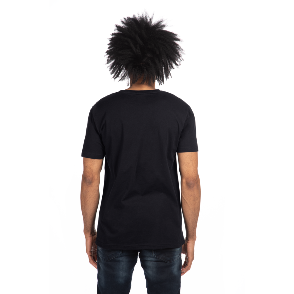 Our CVC's retail cut, softness, and breathability elevates a classic v-neck. Offers durability and comfortability in one tee, get a versatile piece that provides consistent fit and comfort after every wash.