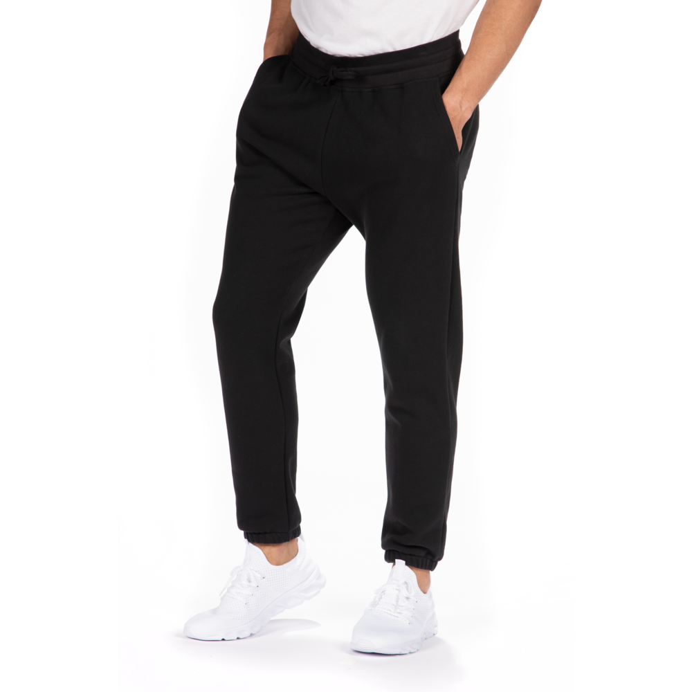 9803 Fleece Sweatpants - Black | Next Level Apparel