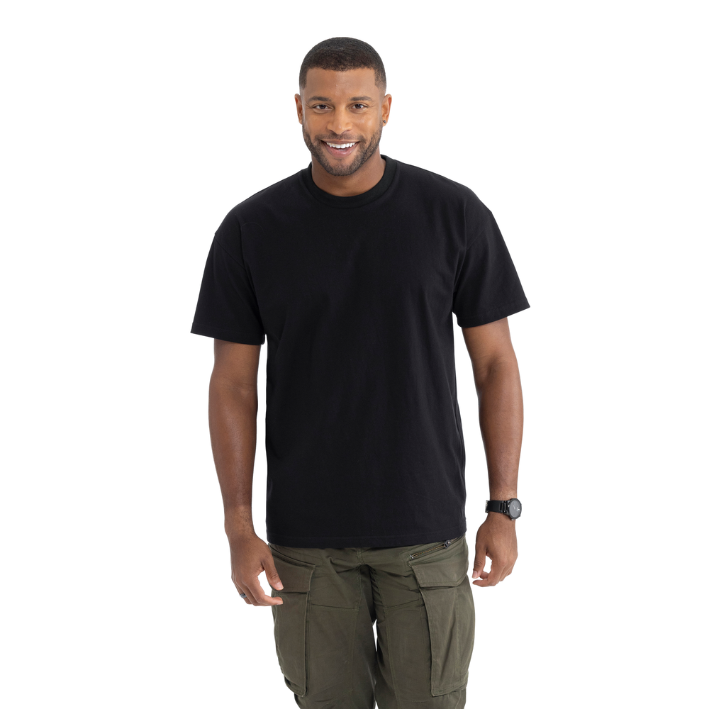 トップス c-boy style Depth Layer (No.28) Unisex Heavyweight T-Shirt - Black | 7200 | NLA