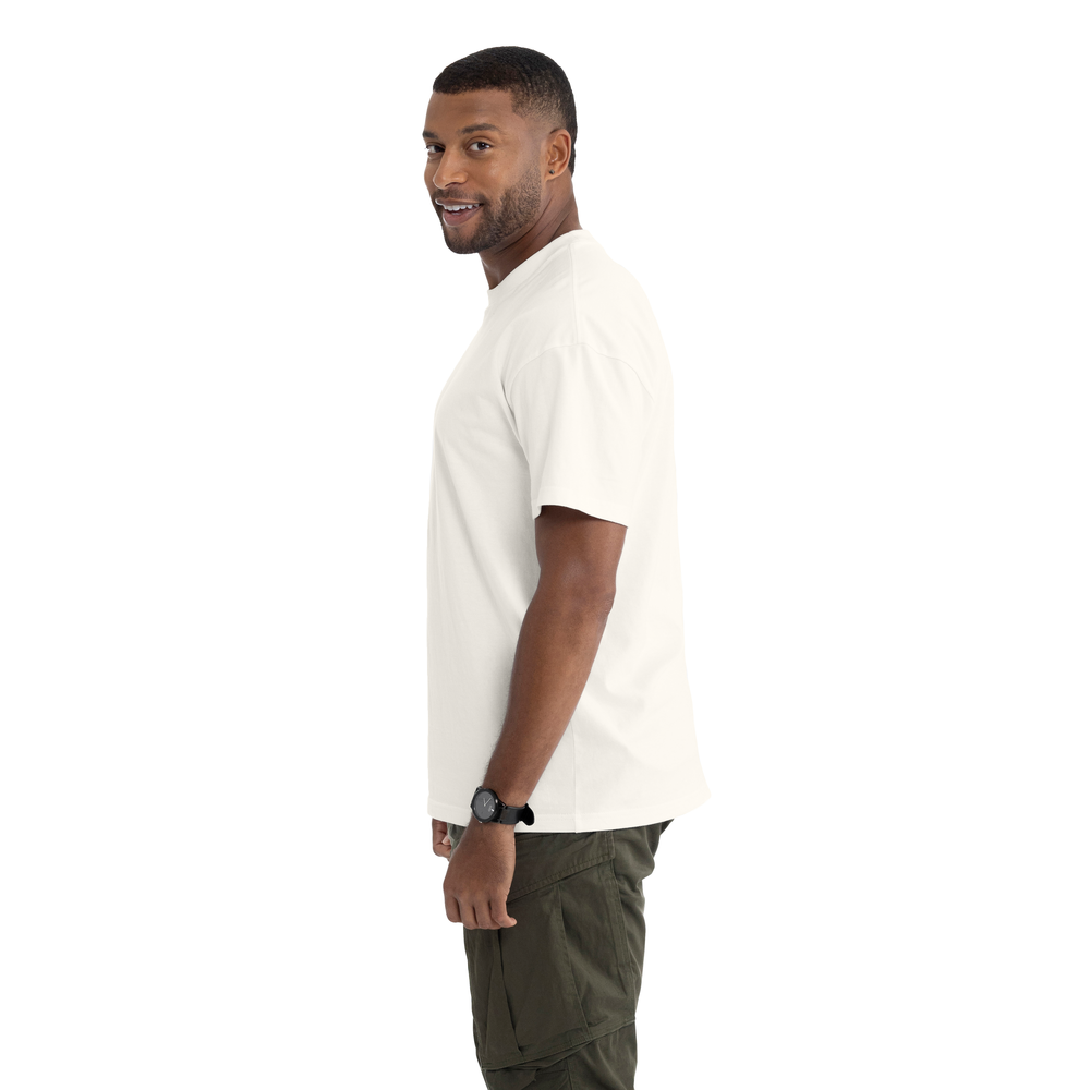 Next Level Apparel latest addition, the heavyweight tee. Crafted using 6.8 oz combed ring spun and US cotton for those who appreciate quality. The heavyweight fabric and street-inspired look redefine comfort. Transitions from the urban streets to the laid-back gatherings, ensuring you look and feel your best in any setting.