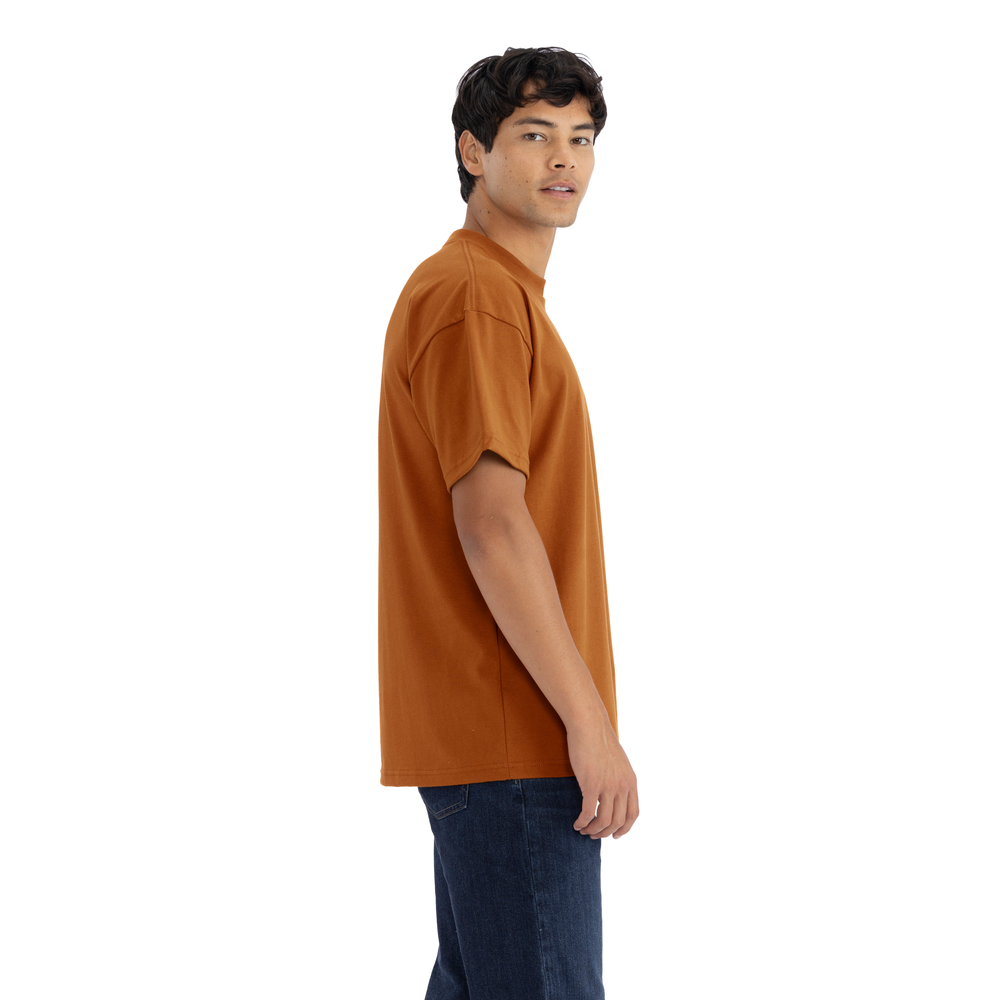 Next Level Apparel latest addition, the heavyweight tee. Crafted using 6.8 oz combed ring spun and US cotton for those who appreciate quality. The heavyweight fabric and street-inspired look redefine comfort. Transitions from the urban streets to the laid-back gatherings, ensuring you look and feel your best in any setting.