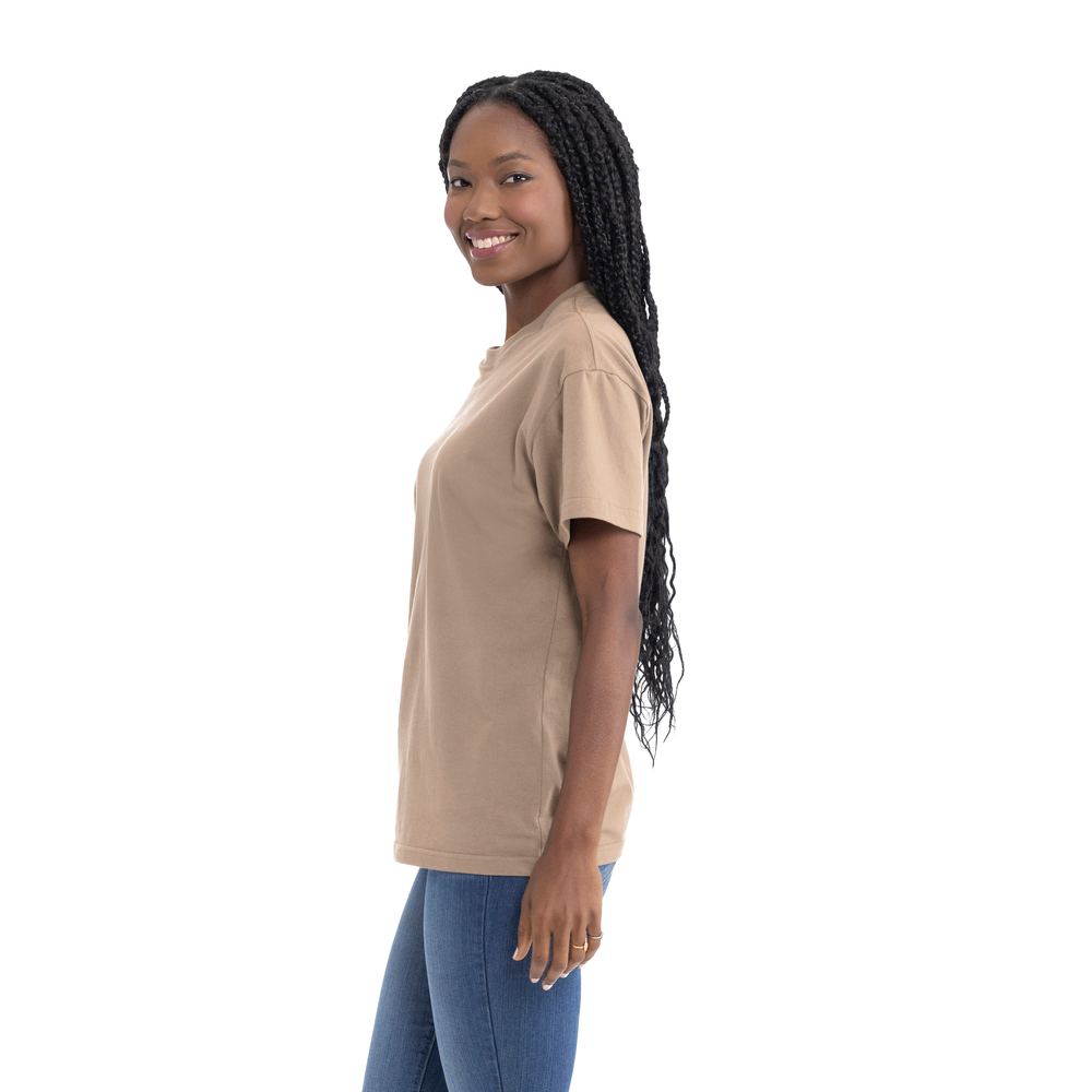 Next Level Apparel latest addition, the heavyweight tee. Crafted using 6.8 oz combed ring spun and US cotton for those who appreciate quality. The heavyweight fabric and street-inspired look redefine comfort. Transitions from the urban streets to the laid-back gatherings, ensuring you look and feel your best in any setting.