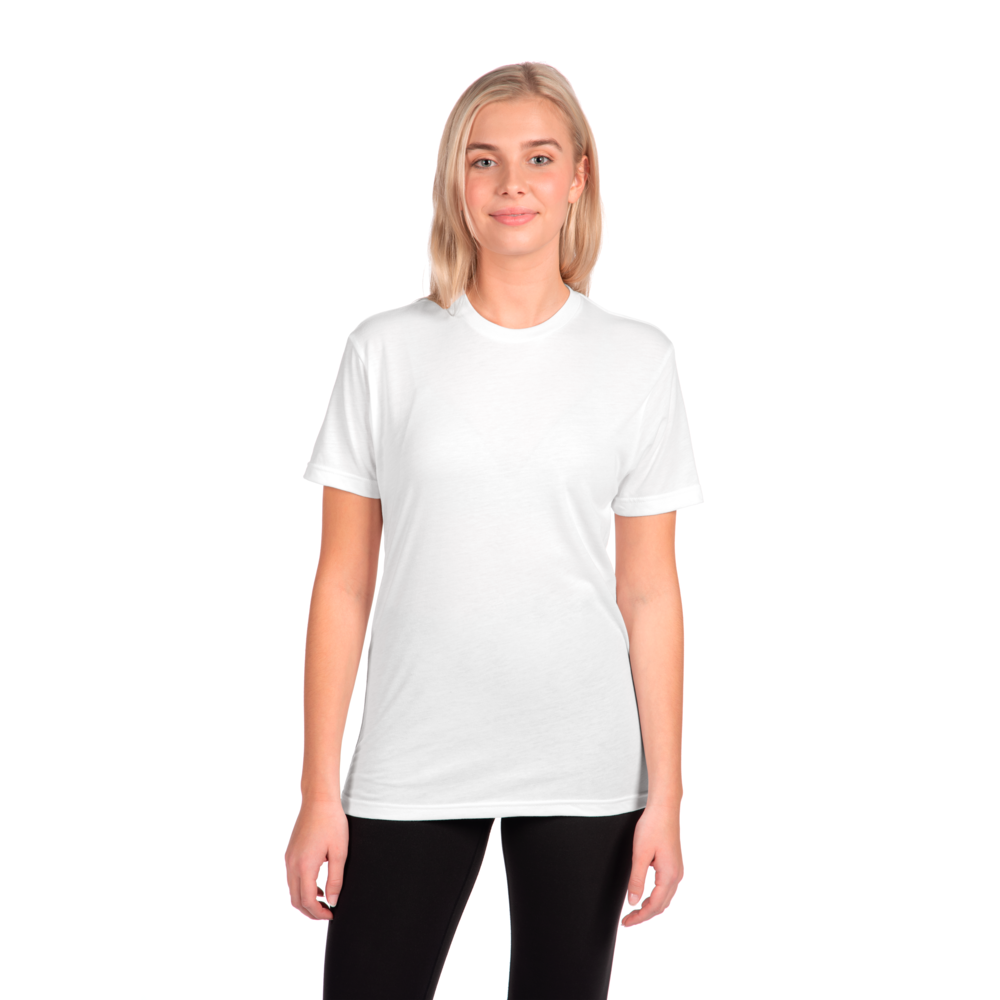 Our Tri-Blend T-shirt is about as soft as they come, just like the rest of our Tri-Blend Collection. Get a classic fit and style with a silky hand-feel and great drape, stretch and recovery.