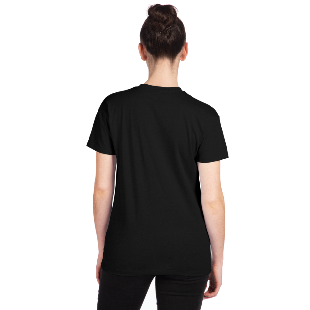 Thoughtfully designed for those who want a more relaxed fit than our popular 6610 cut, while still offering gentle contouring for a feminine fit. The 6600 offers side seams and 3/8 shoulder-to-shoulder self binding for shape retention.