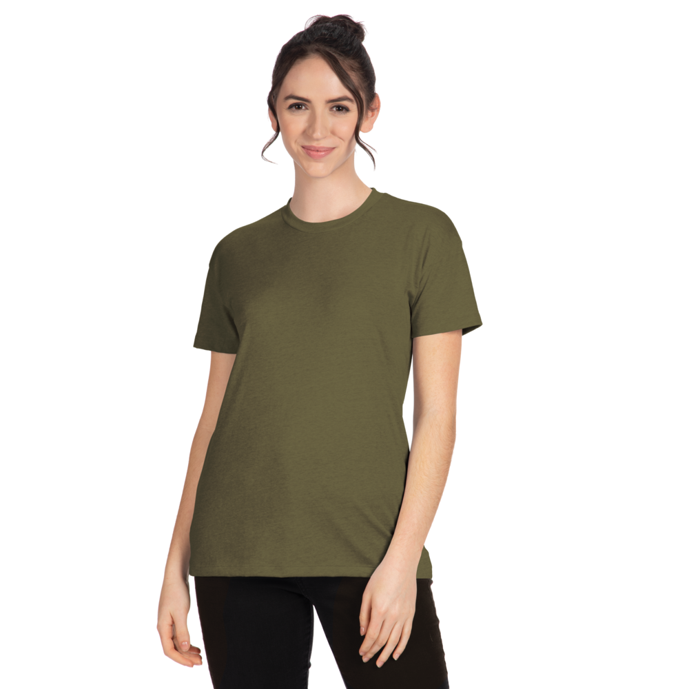 Women's CVC Relaxed S/S T-Shirt - Military Green | 6600 | NLA