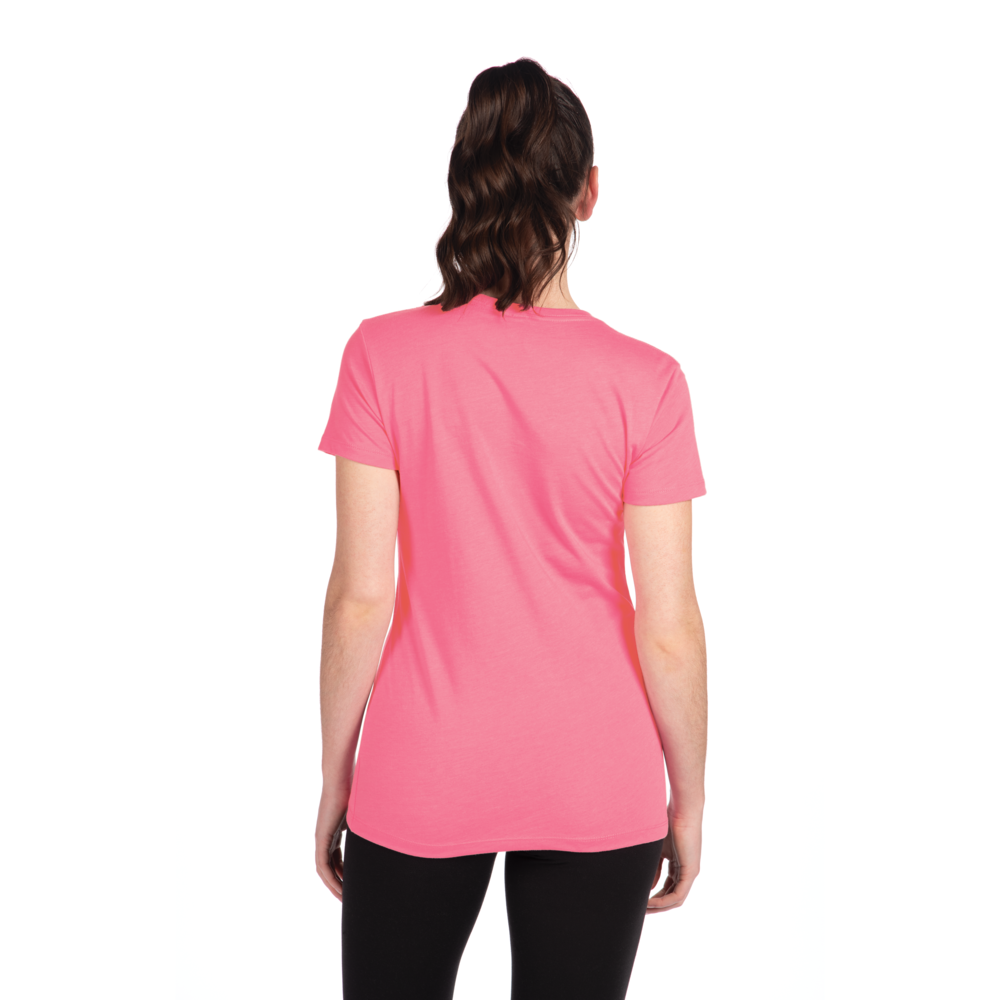A more curvy and slim cut on our classic tee made from the industry's favorite CVC fabric. Great printability and breathability on this versatile piece.
