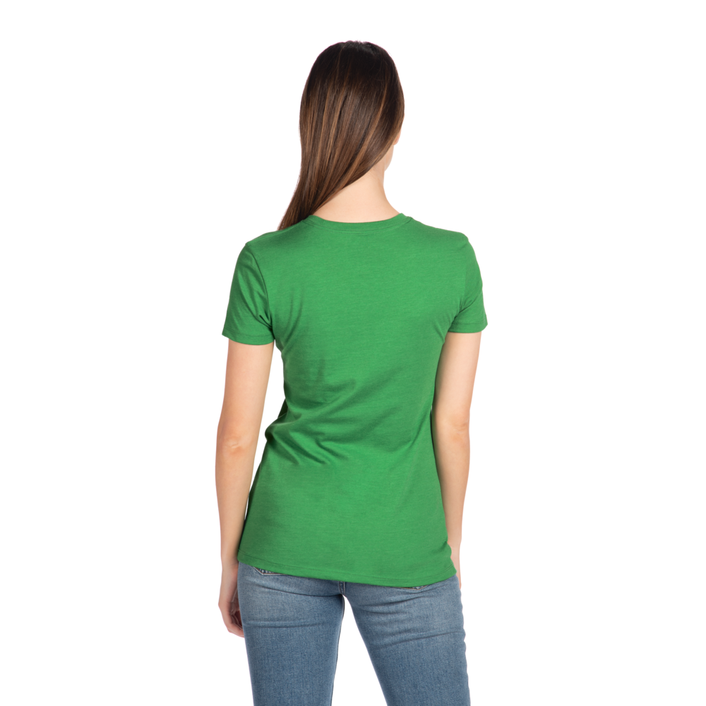 A more curvy and slim cut on our classic tee made from the industry's favorite CVC fabric. Great printability and breathability on this versatile piece.