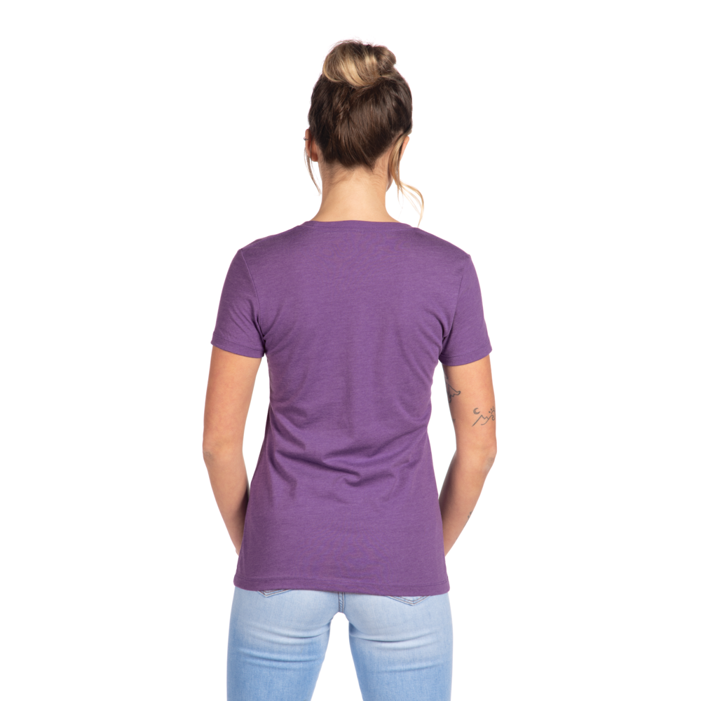 A more curvy and slim cut on our classic tee made from the industry's favorite CVC fabric. Great printability and breathability on this versatile piece.