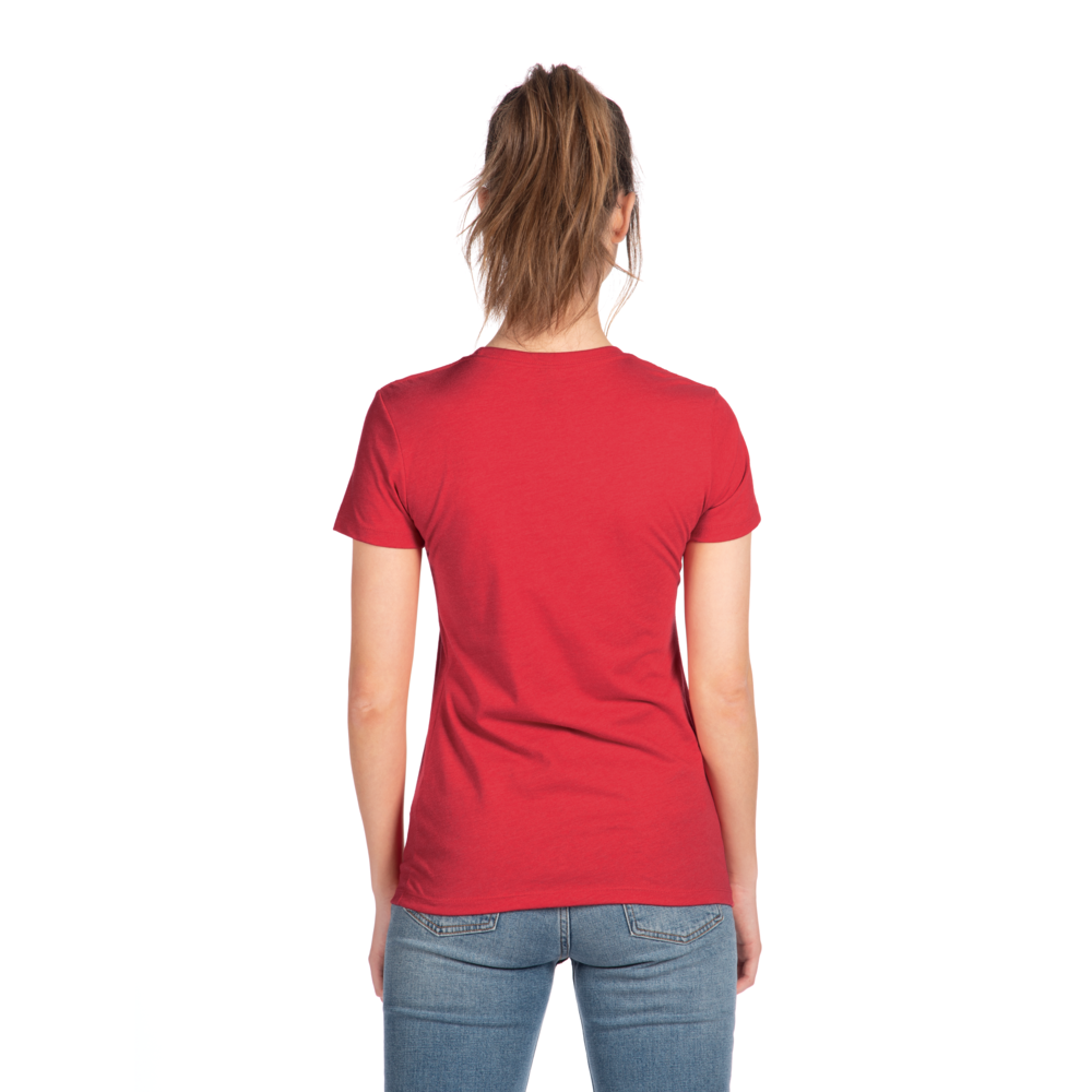 A more curvy and slim cut on our classic tee made from the industry's favorite CVC fabric. Great printability and breathability on this versatile piece.