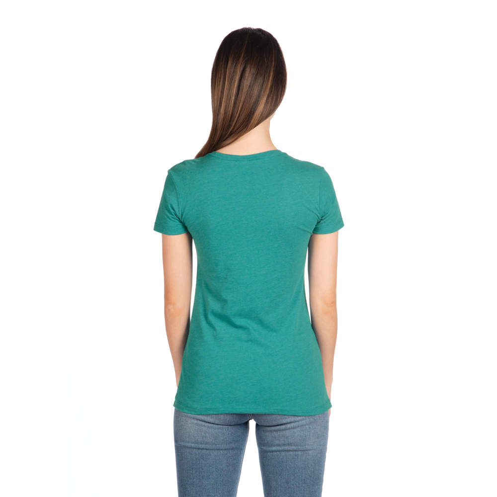 A more curvy and slim cut on our classic tee made from the industry's favorite CVC fabric. Great printability and breathability on this versatile piece.