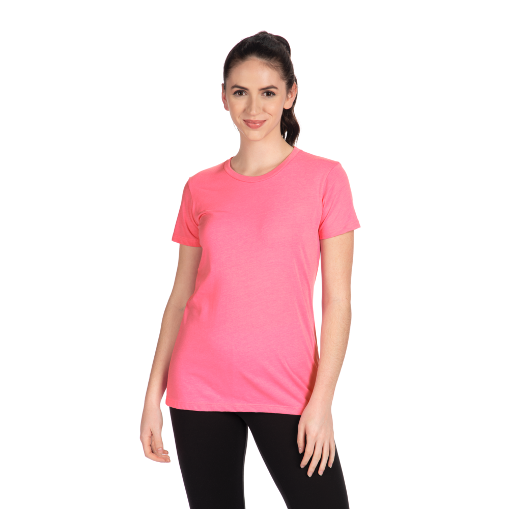 CVC T-Shirt - Hot Pink | 6610 | Next Level Apparel CVC T-Shirt - Hot Pink | 6610 | Next Level Apparel