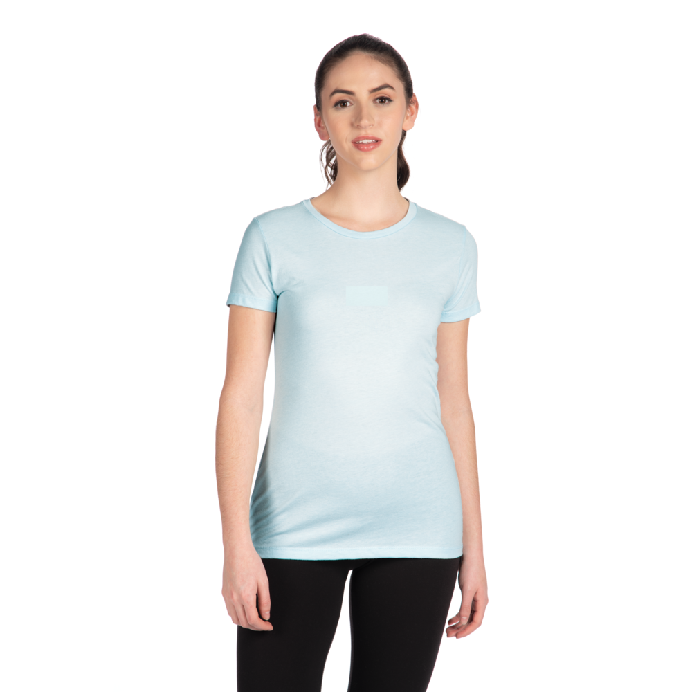 A more curvy and slim cut on our classic tee made from the industry's favorite CVC fabric. Great printability and breathability on this versatile piece.