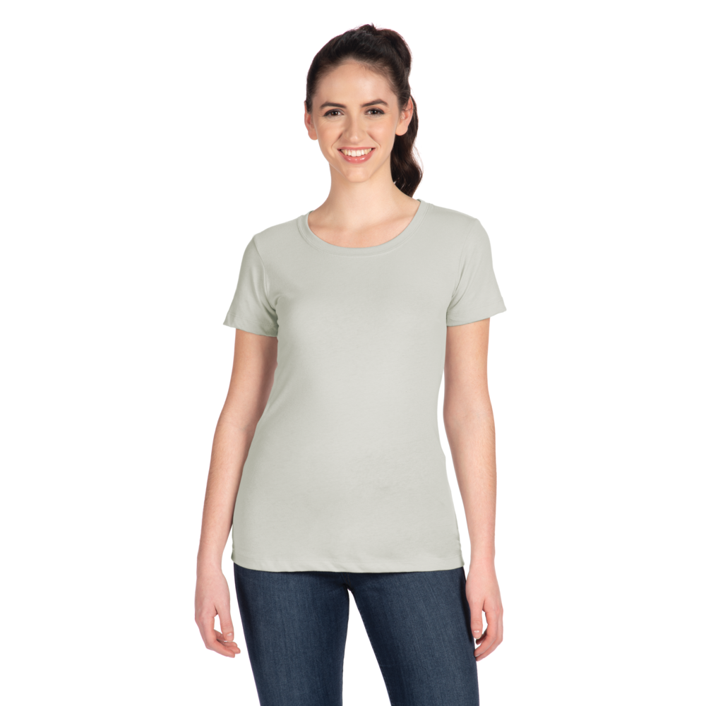 Women's Ideal T-Shirt - Silver | 1510 | Next Level Apparel