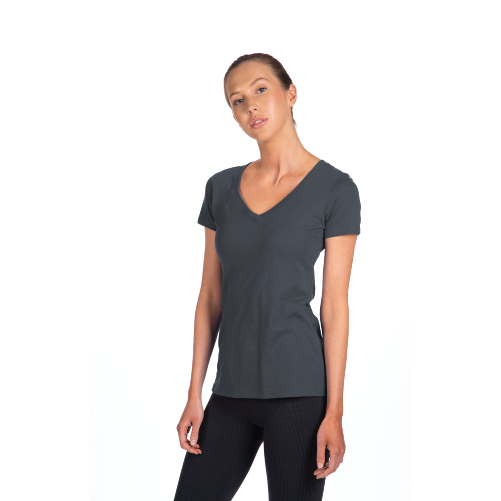 A classic v-neck from our Ideal collection that maximizes comfort and value. Lightweight and with a modest v-neck cut makes an easy closet staple.